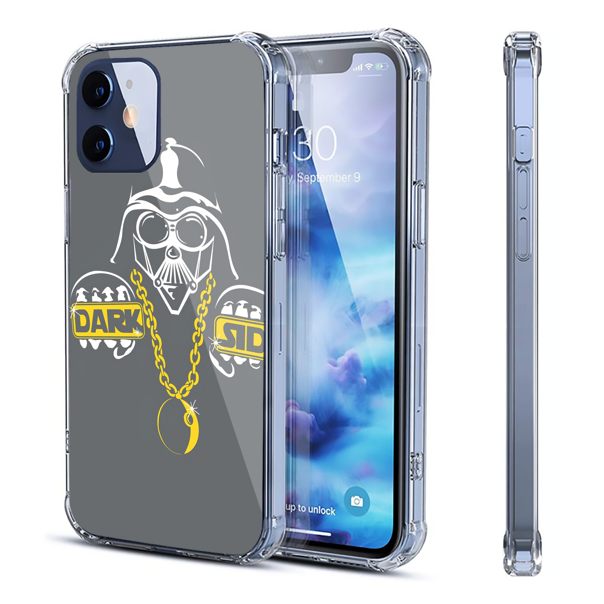 （画像用） スター・ウォーズ Star Wars 【iPhone 12シリーズ対応】透明スマホケース（クリアソフトケース）